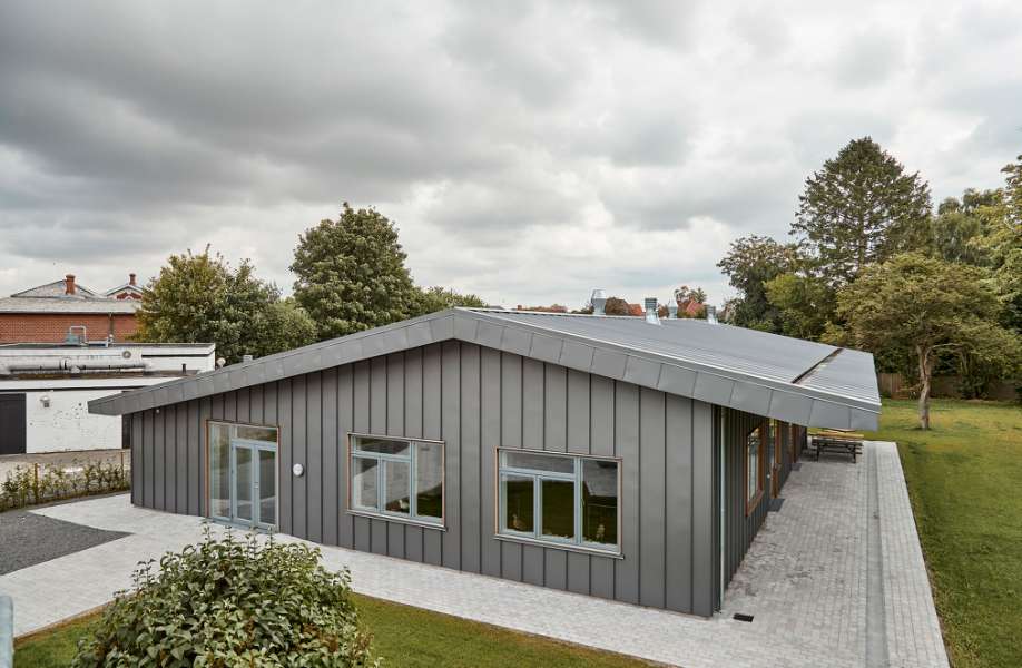 Sankt Birgitta Skole får superflot ”stålbarak”, Privat Skole - Østergade 64, 4930 Maribo